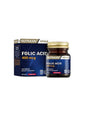 Nutraxin Folic Acid 400 mcg Dietary Supplement - 100 Tablets, Vegan & Allergen-Free