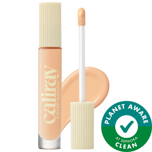 Hideaway Under Eye Color Corrector: Brighten, Hydrate & Conceal Dark Circles - Lightweight Serum Concealer for Radiant, Flawless Finish