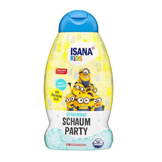 Isana Kids Banana Scented Shower Gel - Gentle, Vegan, Eco-Friendly Kids Bath Product