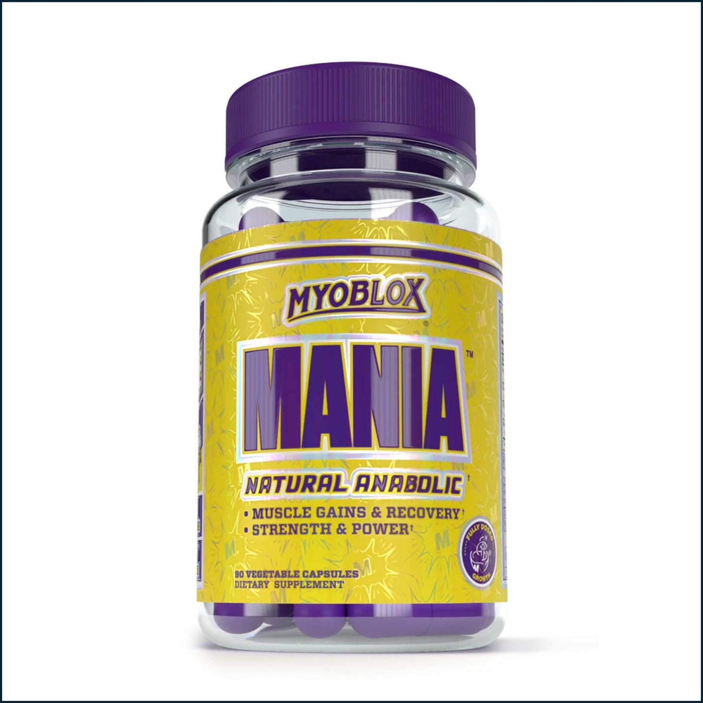 MyoBlox Mania Test Booster, 90 Capsules