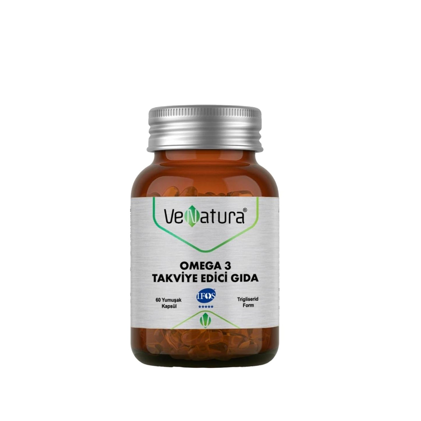 VeNatura Omega 3 Dietary Supplement - 60 Soft Capsules