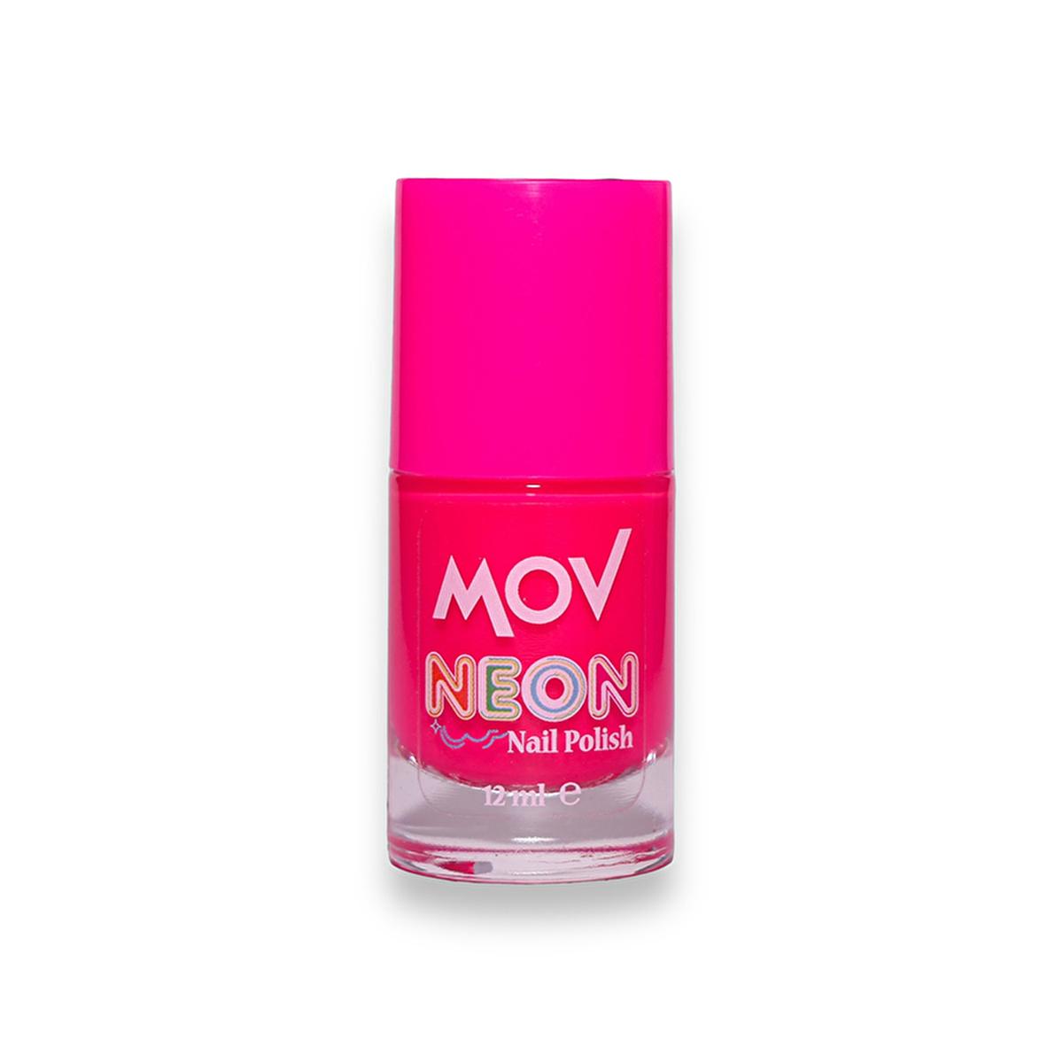 Mov Neon Nail Polish - Vibrant, Long-Lasting Color for Bold Nails