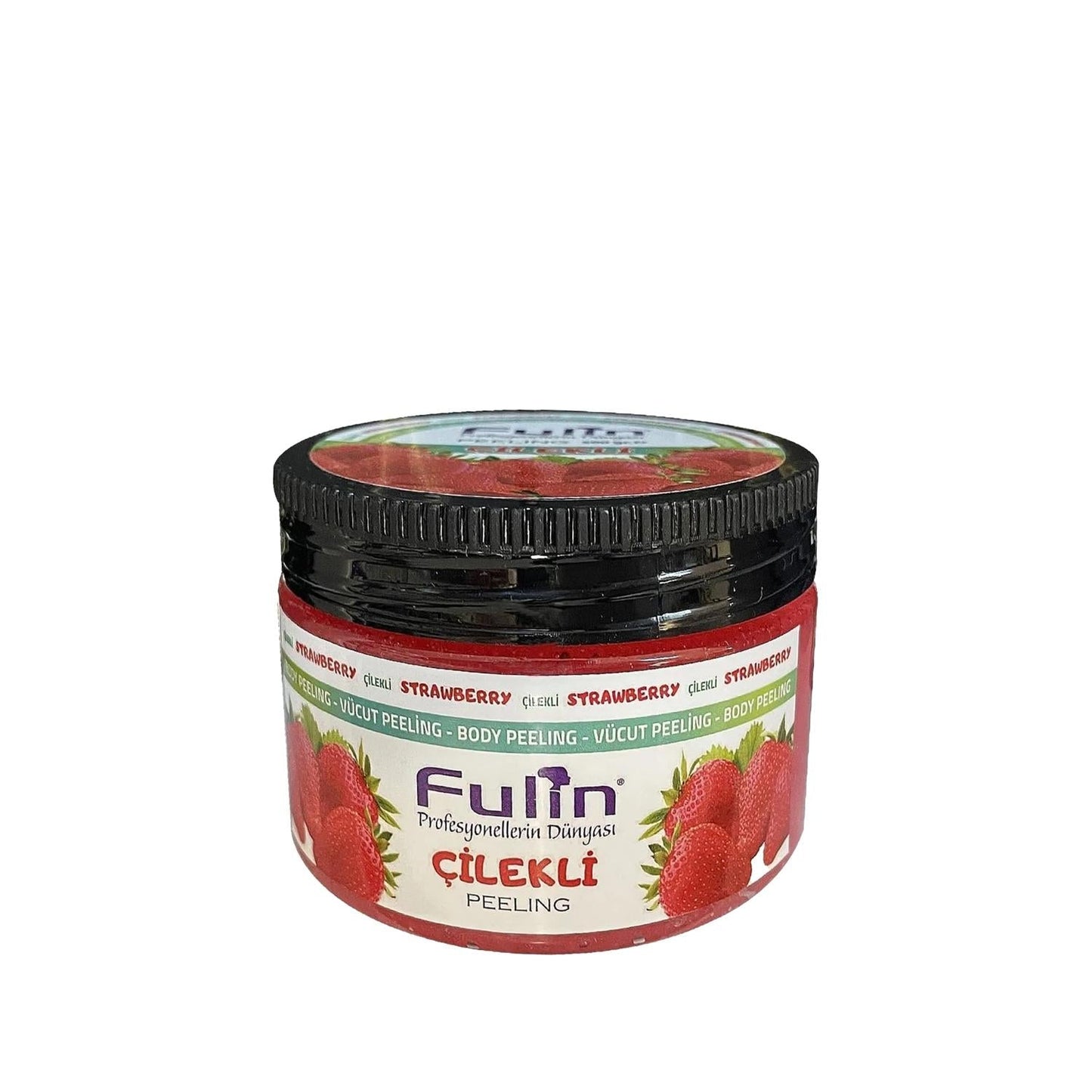 Fulin Strawberry Body Scrub 500g - Exfoliating Skincare for Smoother Skin