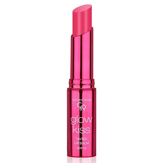 Golden Rose Vegan Tinted Lip Balm with SPF 15 - Natural Moisturizing Lip Care for Dry Lips