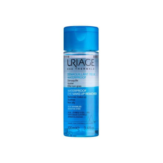 Uriage Waterproof Eye Makeup Remover - Gentle, Effective & Fragrance-Free Solution for Sensitive Eyes