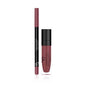 Golden Rose Matte Lip Kit - Rose Taupe: Long-Lasting, Kissproof Lipstick & Lipliner Set for Defined Lips