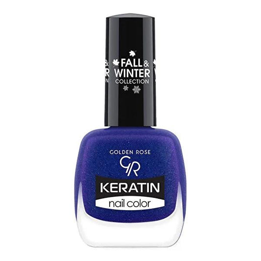 Golden Rose Keratin Nail Polish - Long-Lasting Color & Nourishing Care for Vibrant Nails