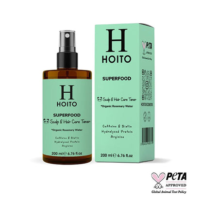 Hoito Superfood Rosemary Hair & Scalp Tonic 200 ml