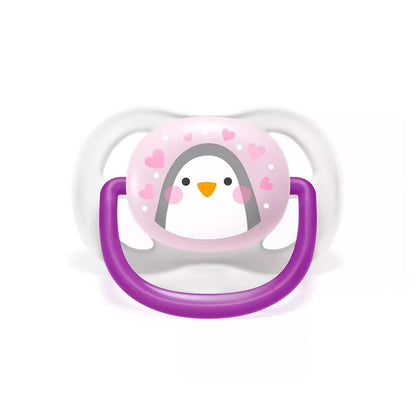 Philips Avent Ultra Air Animals Baby Pacifier 0-6m - Soft, Sterilizable, Comfort Pacifier for Newborns