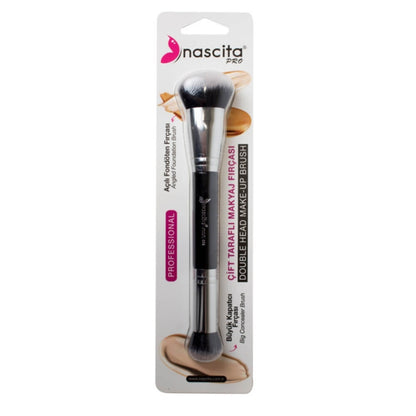 Nascita Dual-Ended Angled Foundation & Concealer Brush