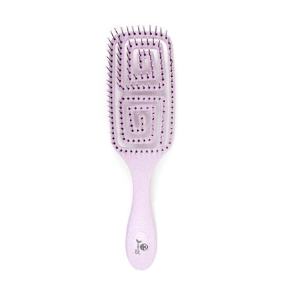 Nascita Pro Vegan Detangling Hair Brush - Lila Color, Ergonomic Design for Gentle Hair Care
