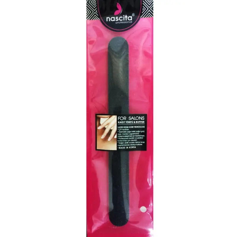 Nascita Single Paper Nail File for Shaping - Black