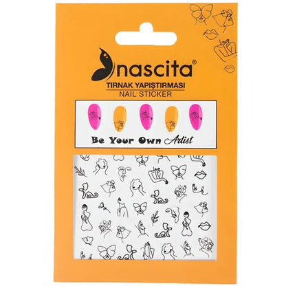 Nascita Nail Art Sticker No: 02 - Easy Nail Styling