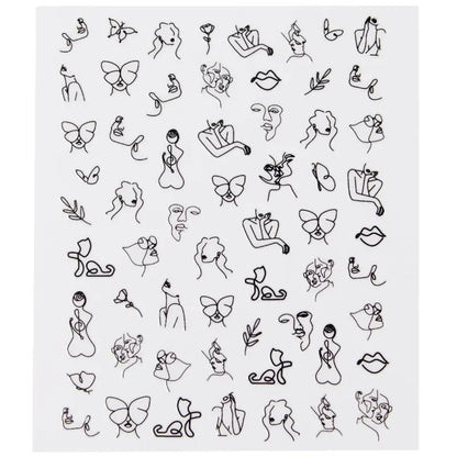 Nascita Nail Art Sticker No: 02 - Easy Nail Styling