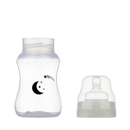Mamajoo Night & Day Baby Bottle 270ml: Anti-Colic, BPA-Free, Glow-in-the-Dark - Perfect Infant Feeding for Colic Relief and Easy Nighttime Use