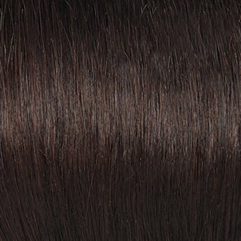 VIP Extensions On Key 16" Hair Topper R3HH Dark Brown Top Piece