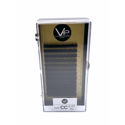 VIP Faux Mink Eyelash Extensions 12 Lines CC Curl Mix 0.07 mm - Pick Size