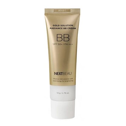 Next Beau Gold Solution Radiance BB Cream in Light Beige 50 ml
