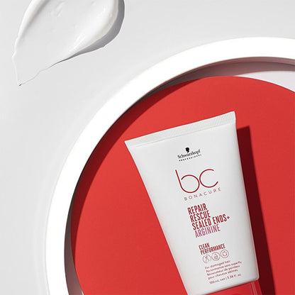 Bonacure Clean Rescue Hair Serum: Split End Repair, Breakage Treatment, Vegan Heat Protection, and Ultimate Shine - 3.38 fl oz