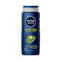 Nivea Men Energy 2-in-1 Shower Gel & Shampoo for Freshness 500ml