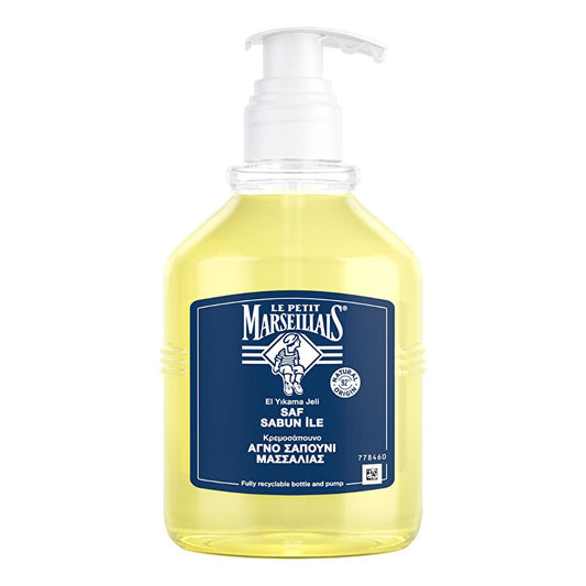 Le Petit Marseillais Natural Liquid Soap with Olive Oil - Gentle Skincare for Sensitive Skin, Vegan Skincare Products