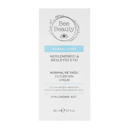 Bee Beauty Hyaluronic Acid Oil-Free Gel Cream: Intense Hydration, Radiant & Bright Skin, Strengthens Skin Barrier (1.69 fl oz)