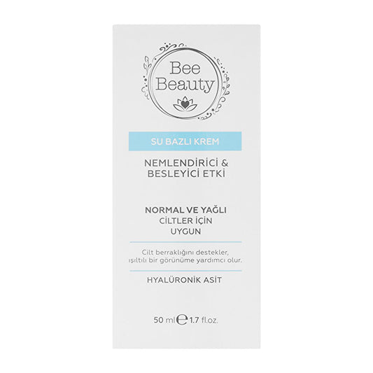 Bee Beauty Hyaluronic Acid Oil-Free Gel Cream: Intense Hydration, Radiant & Bright Skin, Strengthens Skin Barrier (1.69 fl oz)