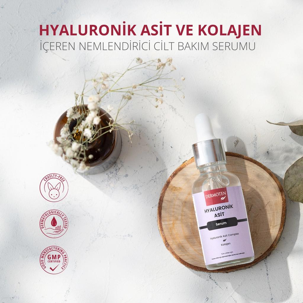 Dermoten Hyaluronic Acid Moisturizing Serum 30 ml