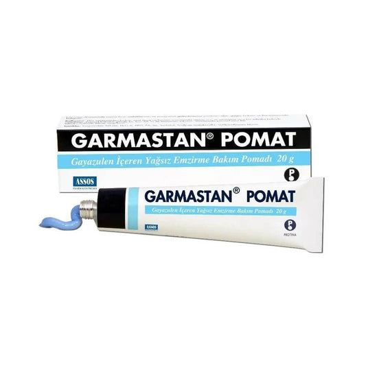 Garmastan Nipple Care Cream - Natural, Hypoallergenic Relief for Breastfeeding Mothers - 20g