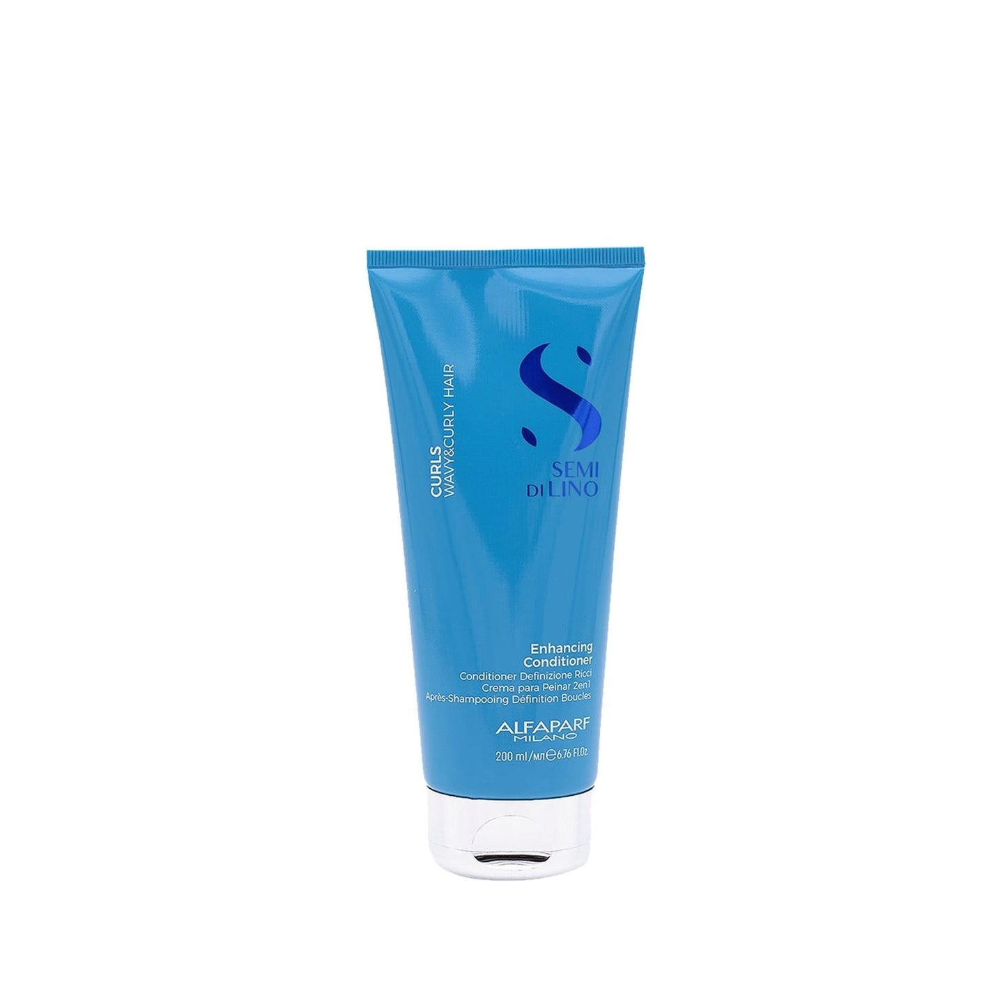 Alfaparf Semi Di Lino Curls 200ml Curl Enhancing Hair Cream - Defined Curls