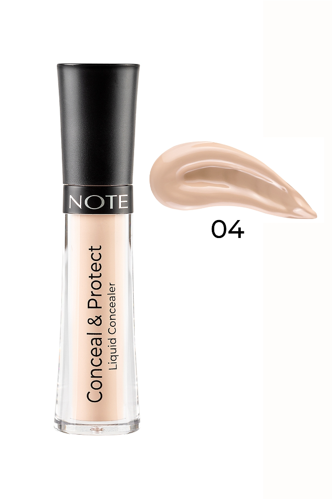 Note Protect Liquid Concealer Natural Coverage Shade 04