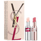 YSL Lip Gloss Stick & Tinted Lip Balm Gift Set: Hydrating Shine, Sheer Color, Moisturizing Lip Care - Hyaluronic Acid & Shea Butter