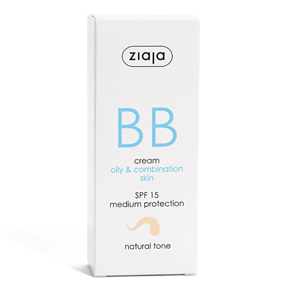 Ziaja Natural Tone BB Cream for Oily & Combination Skin 50ml
