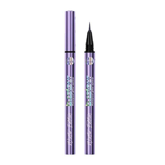 7Days B.Colour Glitter Liquid Eyeliner - Waterproof, Vegan, Long-Lasting Eye Makeup with Precise Brush