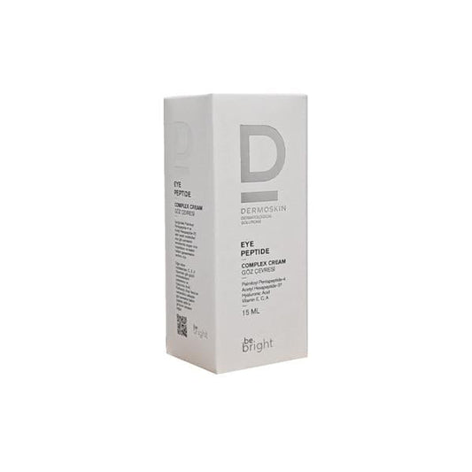 Dermoskin Be Bright Eye Peptide Complex Cream - Anti-Aging Hydrating Eye Cream 15ml