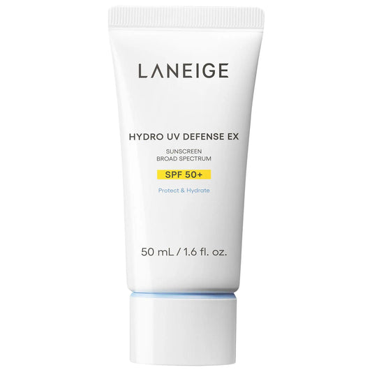 Hydro UV Defense: SPF 50+ Broad Spectrum Sunscreen - Korean Formula, No White Cast, Hydrating & Lightweight Protection