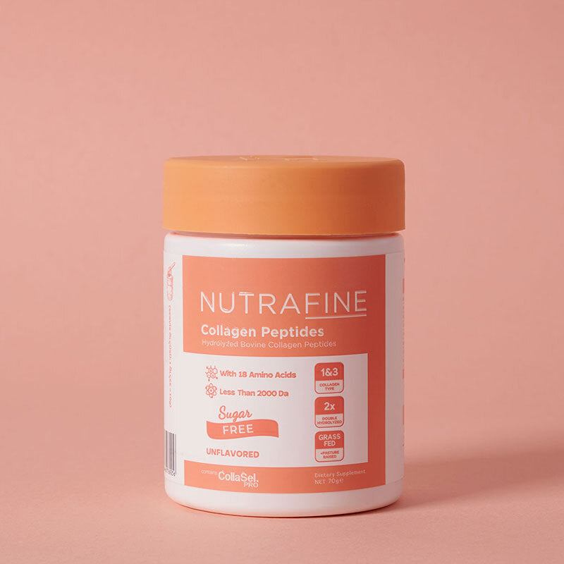 Nutrafine Bovine Collagen Double Hydrolyzed Type 1 & 3 Powder 70g