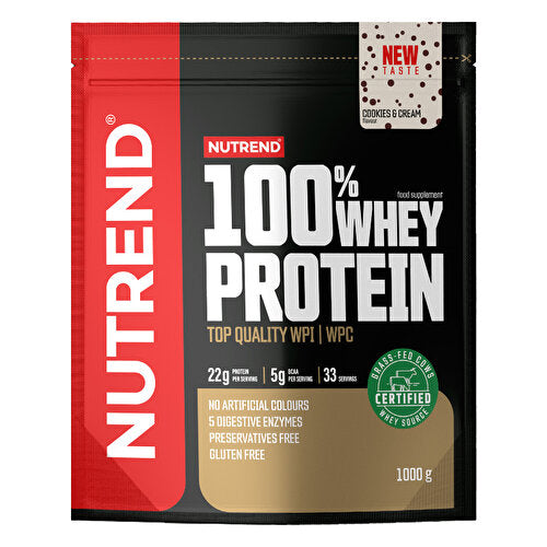 Nutrend 100% Whey Protein 1000 Gr