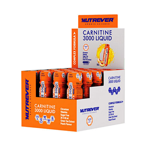 Nutrever L-Carnitine 3000 Liquid 20 Ampoules