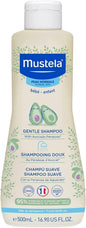 Mustela Gentle Tear-Free Baby Shampoo, Natural Ingredients, Hypoallergenic, 16.91 fl oz