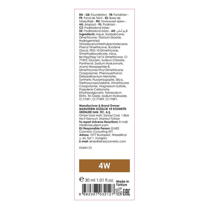 Maruderm Make Up Your Shades Foundation 4W 30ml