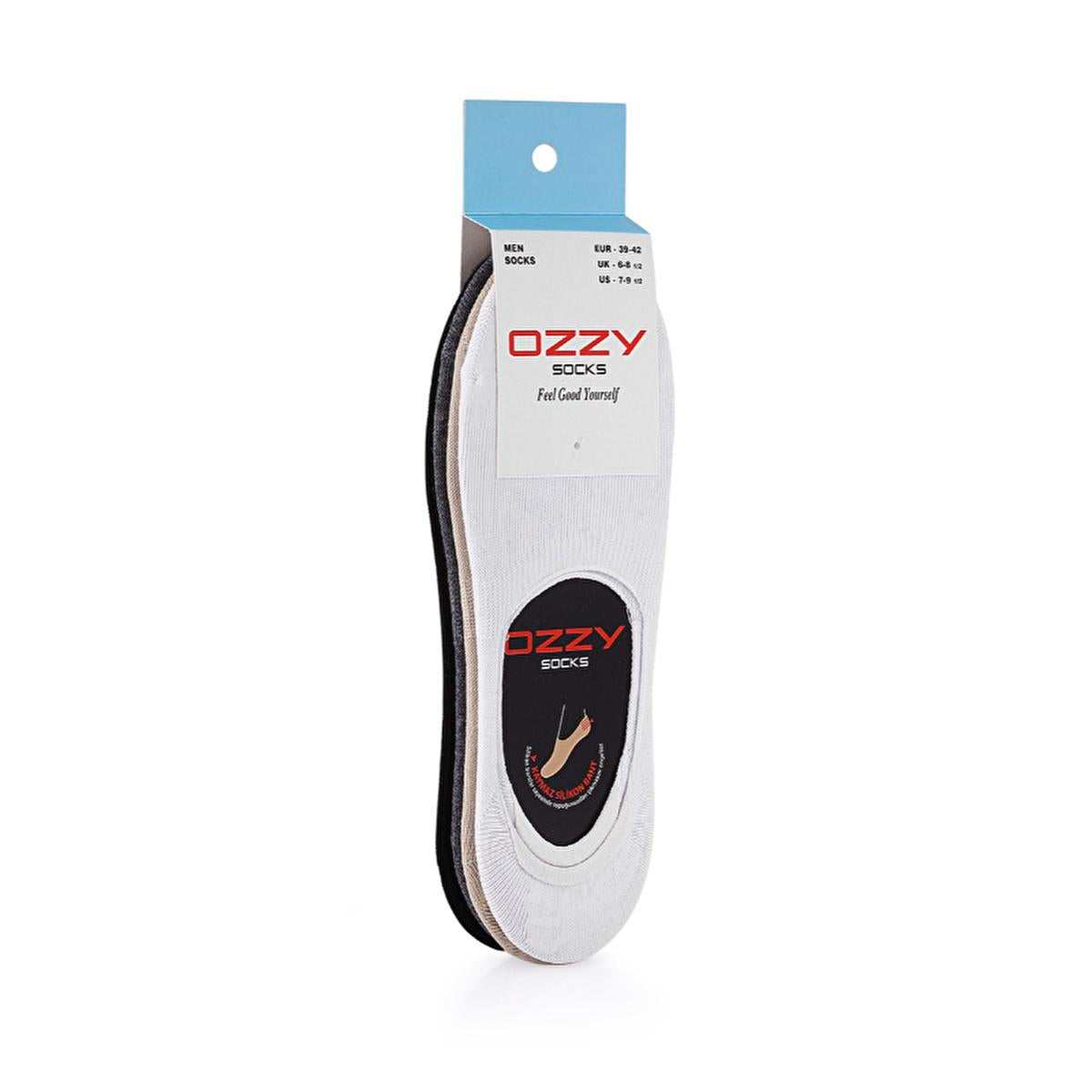 Ozzy Unisex Seamless Socks - Comfortable, Irritation-Free Footwear for Men & Women - Cotton Polyamide Elastane Blend