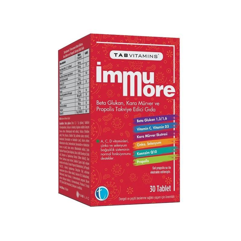 Tabvitamins Immumore Daily Dietary Supplement 30 Capsules