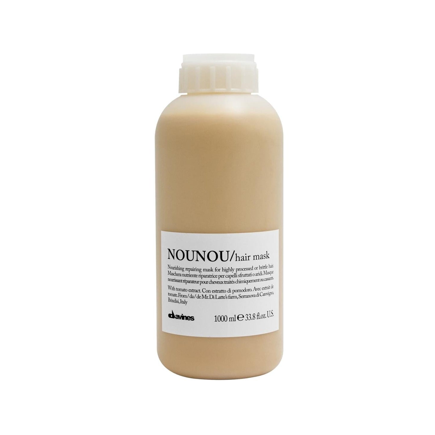 Davines Nounou Nourishing Hair Mask for Dry Hair 1000 ml
