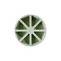 Oioi River Green Silicone Muffin Pan - 8-Section Non-Stick Cake Mold for Perfect Muffins & Easy Baking, Oven & Freezer Safe