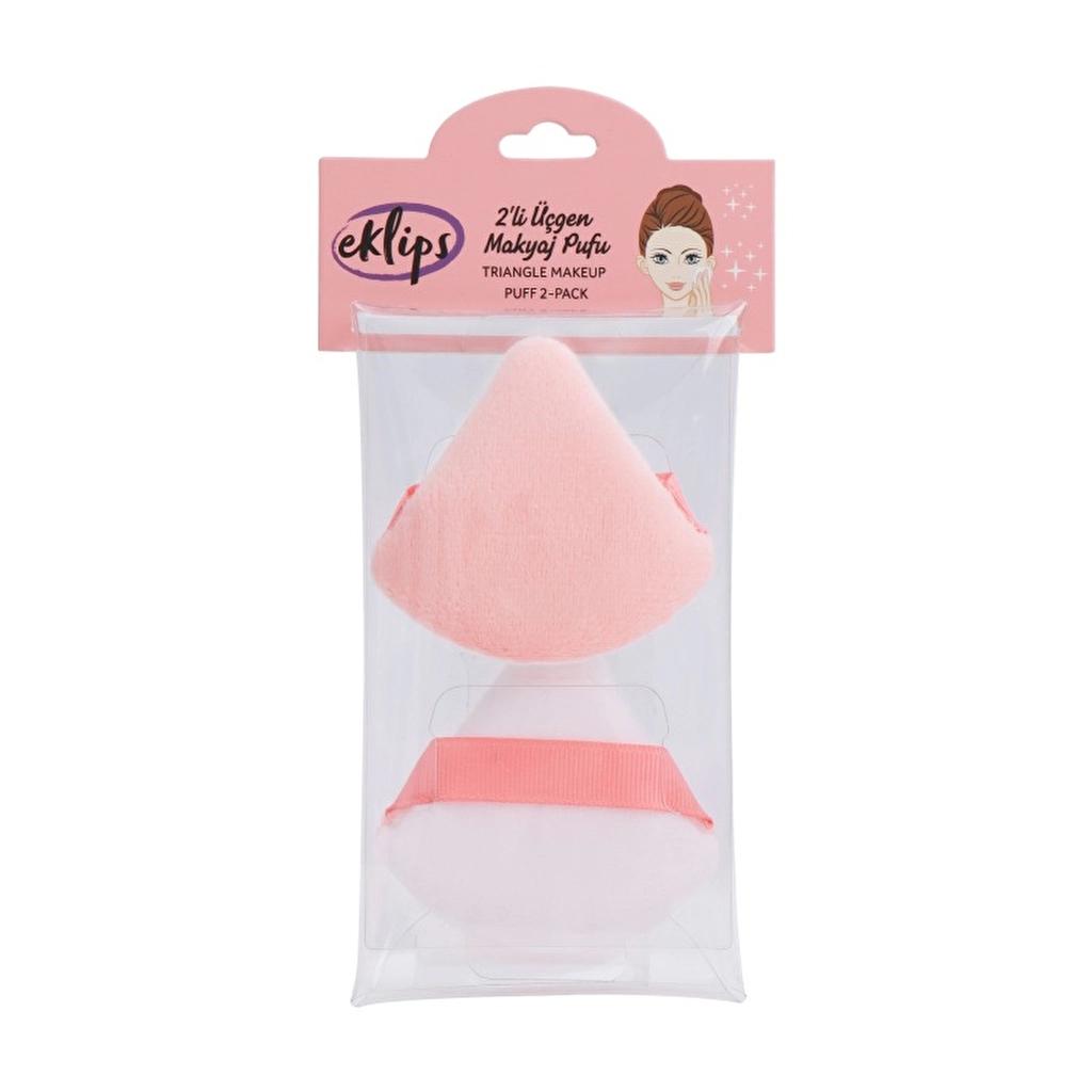 Eklips Triangle Makeup Puff Set for Flawless Powdering 2-Pack