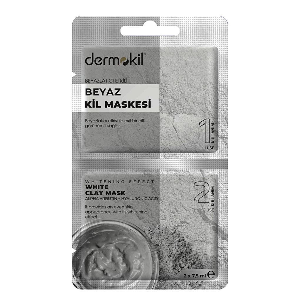 Dermokil White Clay Mask for Deep Purifying 15ml