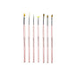 Nascita 7-Piece Nail Art Brush Set - Professional Nail Decoration Tools for Detailed Designs