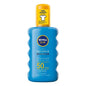 Nivea SPF 50 Sunscreen Spray for Natural Bronzing - Water-Resistant & Dermatologically Tested