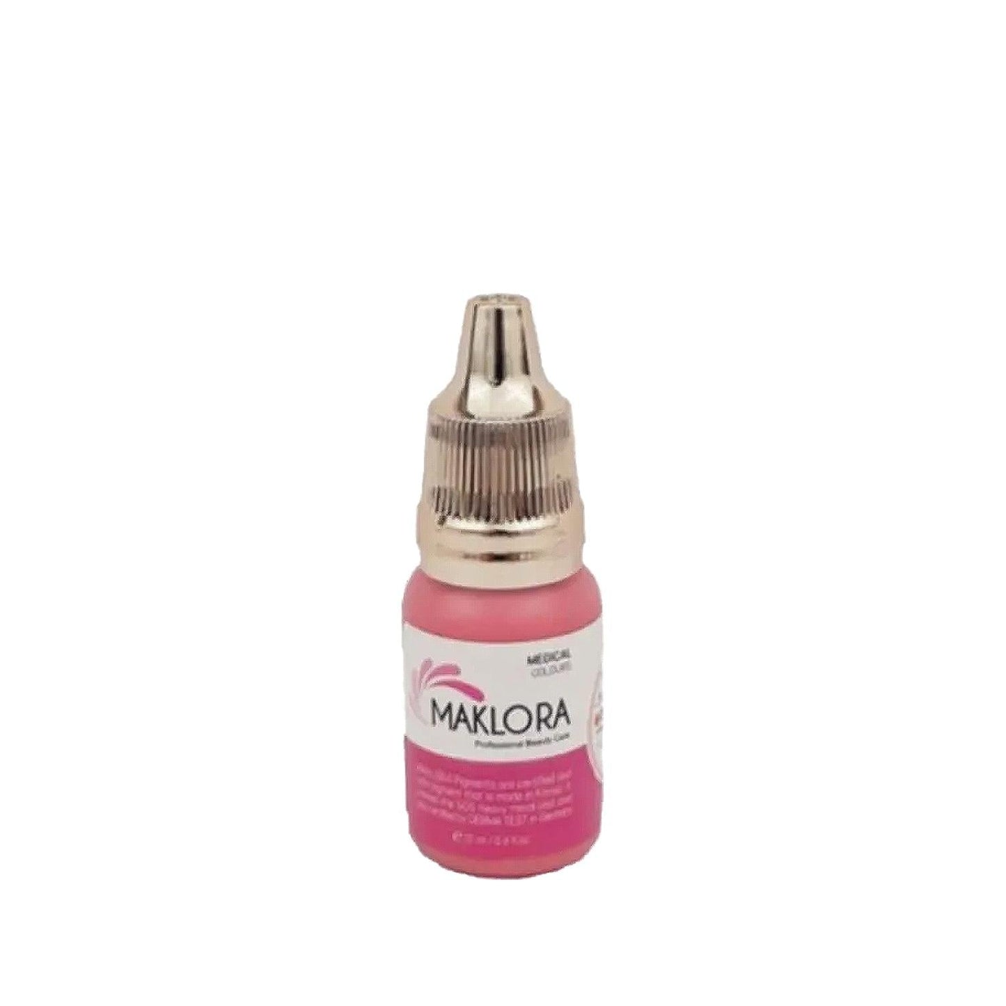 Maklora Permanent Makeup Dye MKL-09 Pink 12 ml - Long-Lasting Makeup Color for Professionals and Individuals